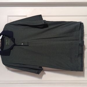 Nicklaus Mens Navy and Green Golf Polo short sleeve‎ shirt Size large 58